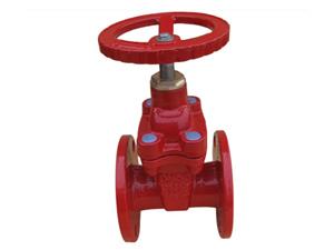 德標銅壓蓋軟密封閘閥